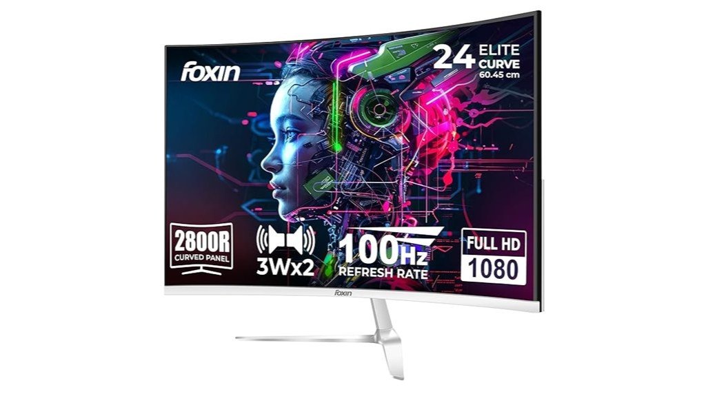 24 inch curved 1080p 100hz