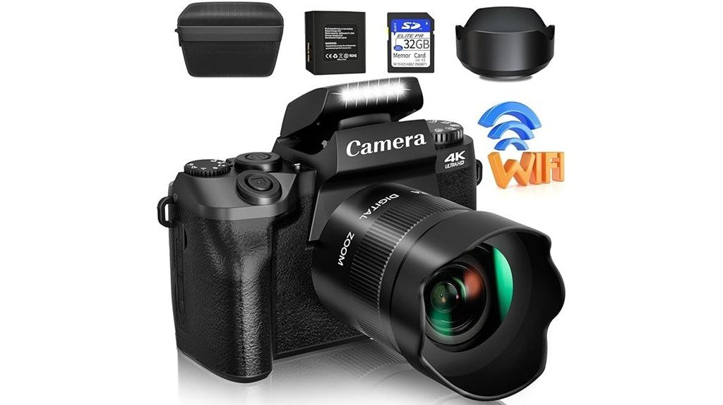 64mp 4k dual camera vlogging