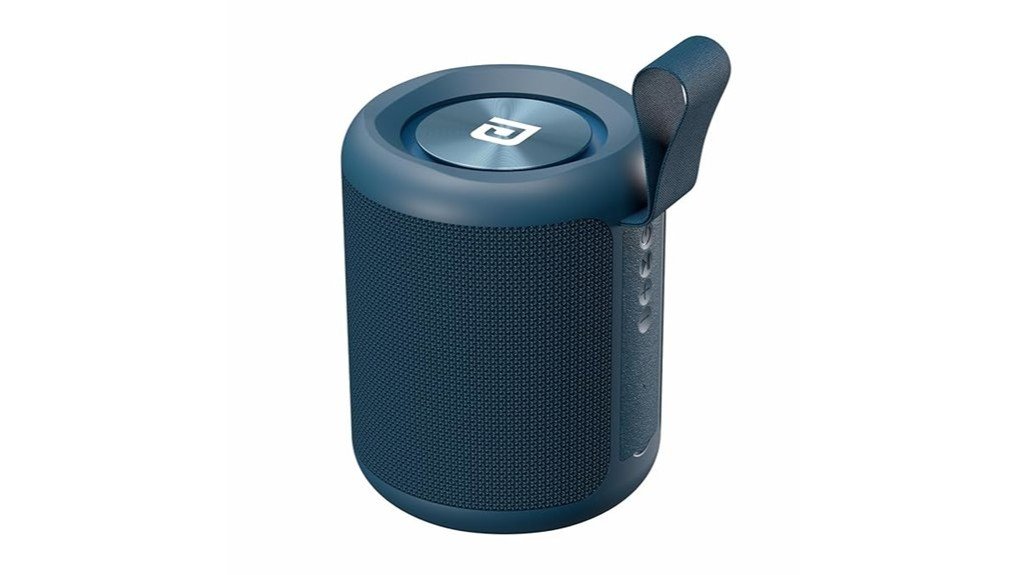 blue 20w portable bluetooth speaker