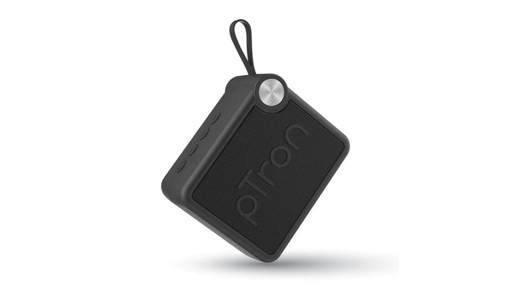 compact 10w black bluetooth speaker