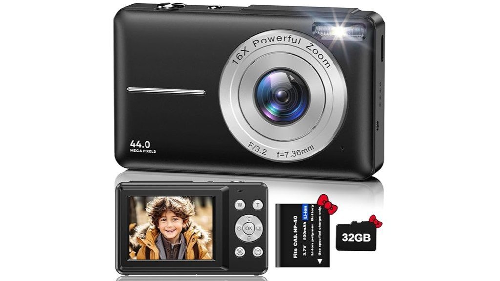 compact 44mp 1080p camera