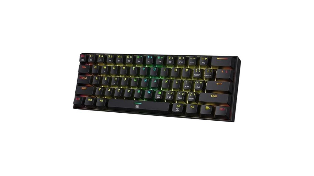 compact rgb 60 mechanical keyboard