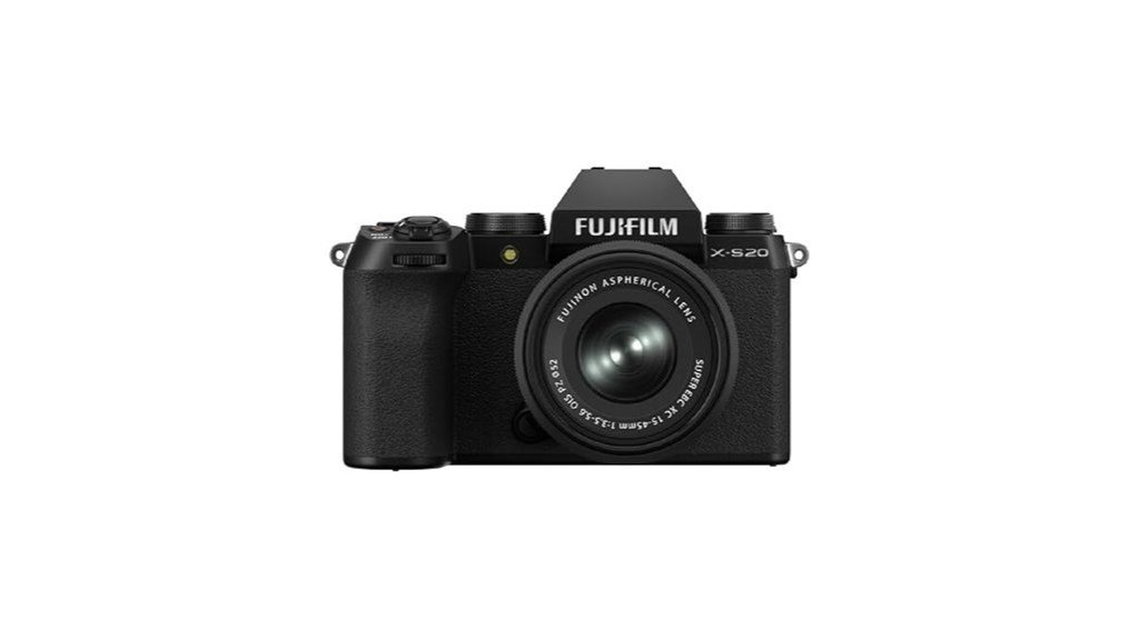 fujifilm x s20 with 15 45mm