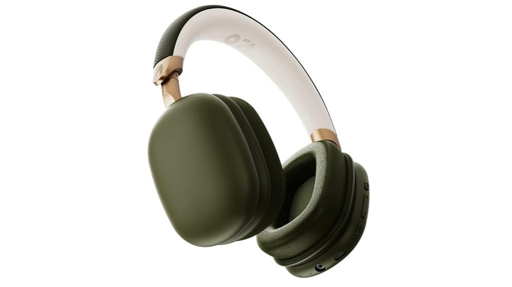 green boult fluid x over ear headphones