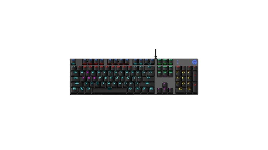 hp gk400f rgb mechanical keyboard