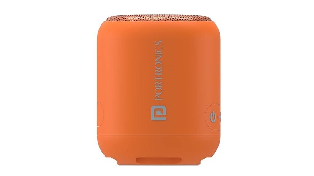 orange 12w portable bluetooth speaker