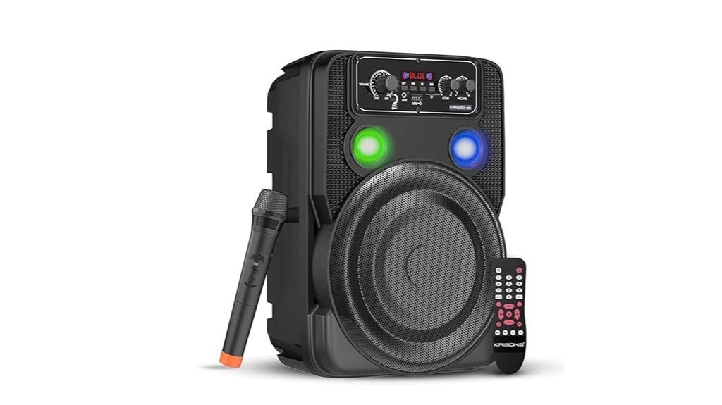 portable 30w bluetooth karaoke speaker