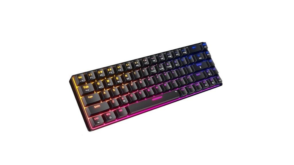 portronics tkl red switch keyboard