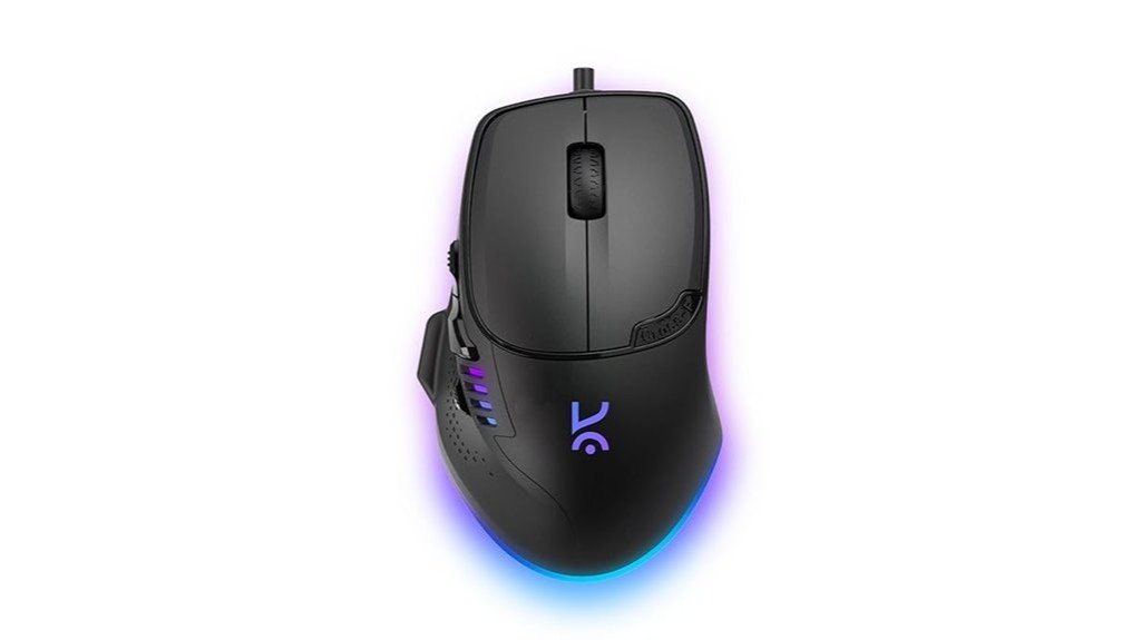 programmable rgb hawk gaming mouse