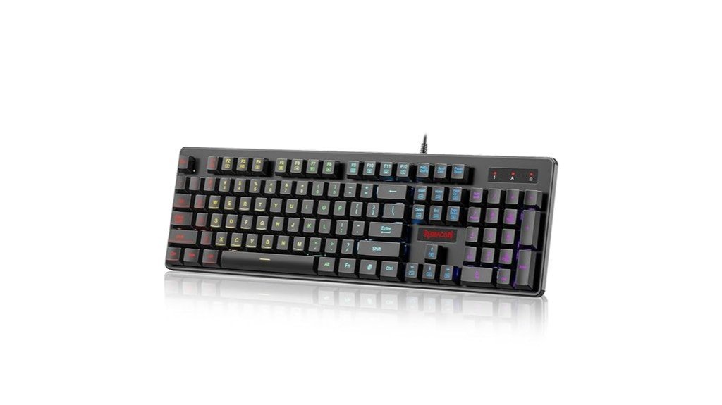 redragon dyaus wired semi mechanical keyboard