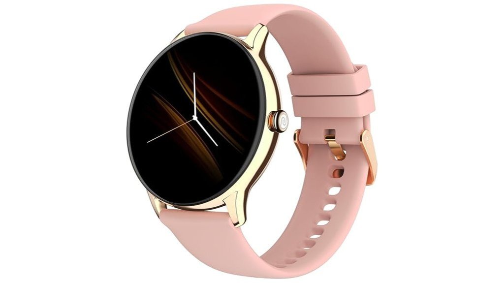 rose pink smartwatch model