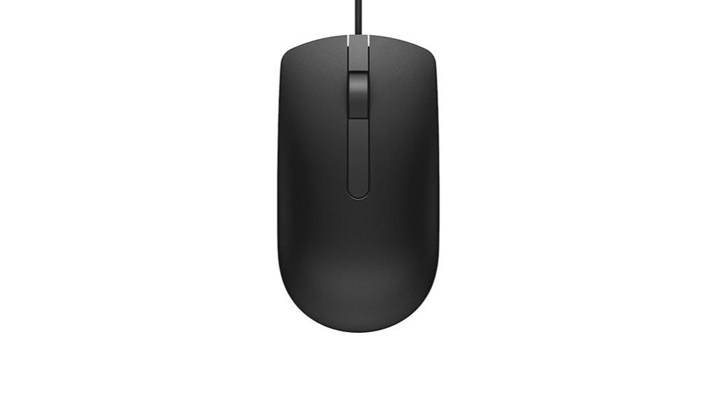 wired ambidextrous 1000dpi usb mouse